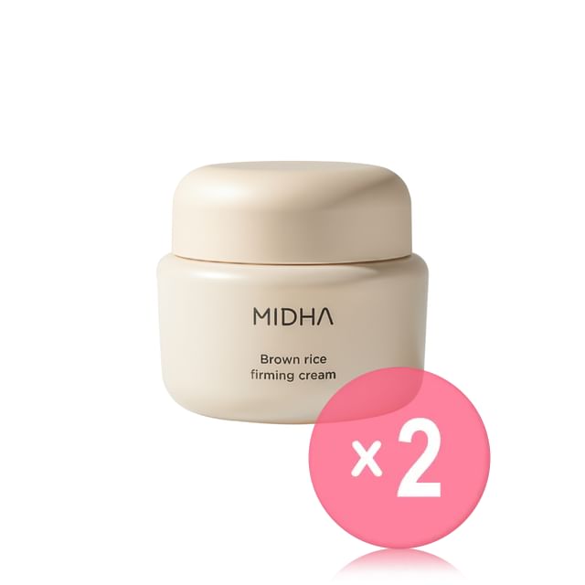 MIDHA-Brown Rice Firming Cream 2pcs Bundle Set