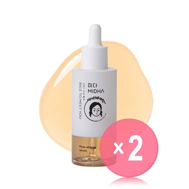 MIDHA-Pore Refining Serum 2pcs Bundle Set