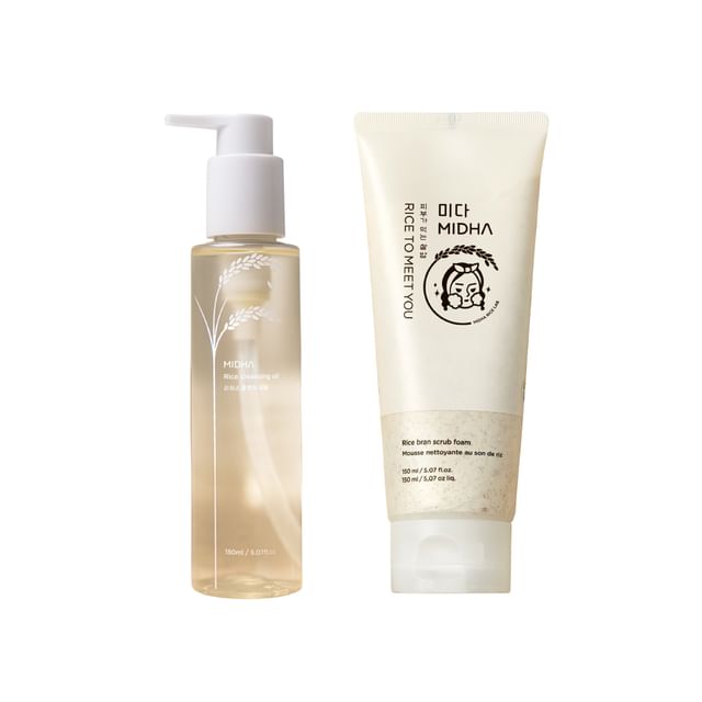 MIDHA-Rice 2 Step Cleansing Duo Set