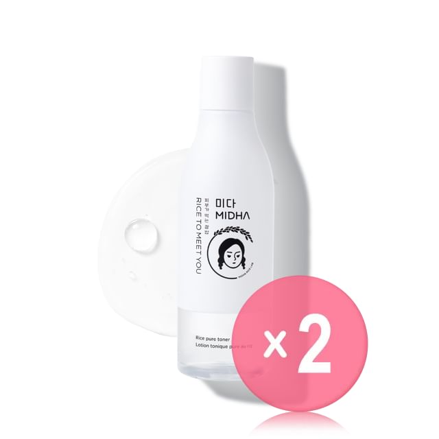 MIDHA-Rice Pure Toner 2pcs Bundle Set