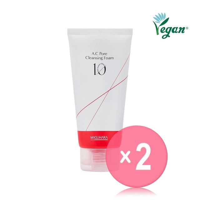 MIGUHARA-AC Pore Cleansing Foam 2pcs Bundle Set