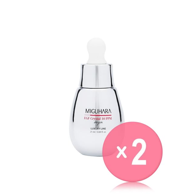 MIGUHARA-EGF Crystal 10 PPM Origin 2pcs Bundle Set