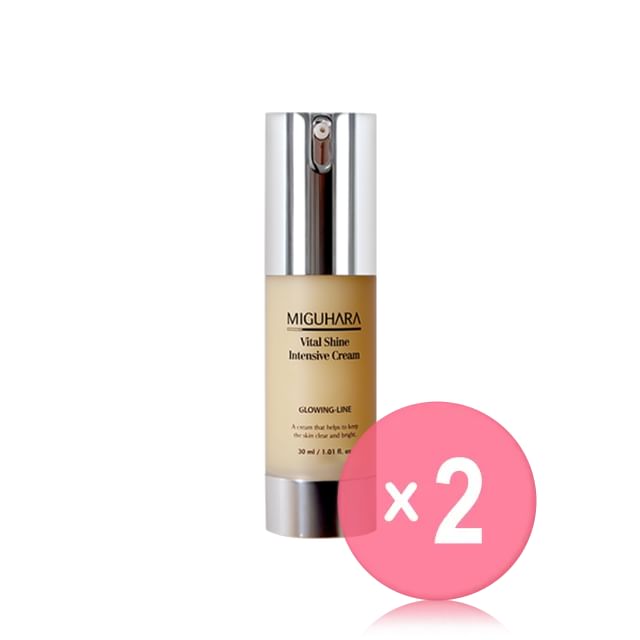 MIGUHARA-Vital Shine Intensive Cream 2pcs Bundle Set