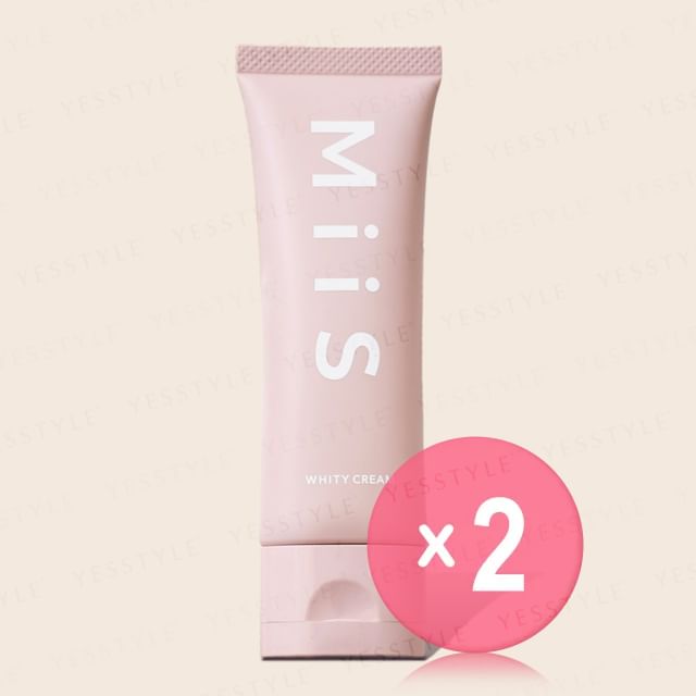 MiiS-Whity Cream Toothpaste 2pcs Bundle Set