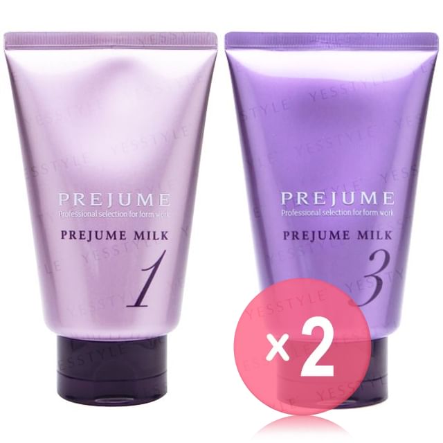 MILBON-Prejume Aqua Hair Milk 2pcs Bundle Set