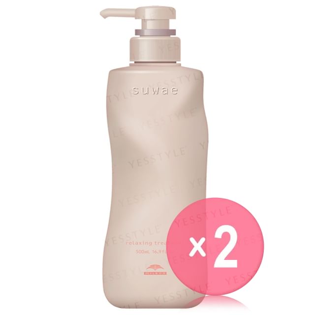MILBON-Suwae Relaxing Treatment Pump 2pcs Bundle Set