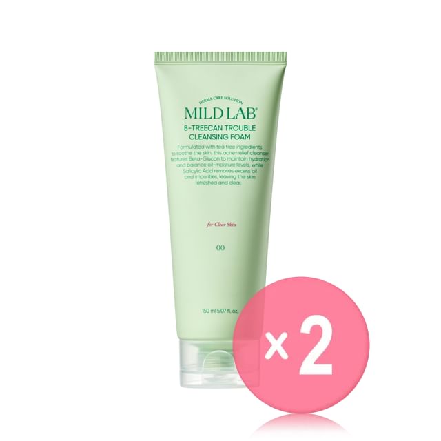 MILDLAB-B-Treecan Trouble Cleansing Foam 2pcs Bundle Set