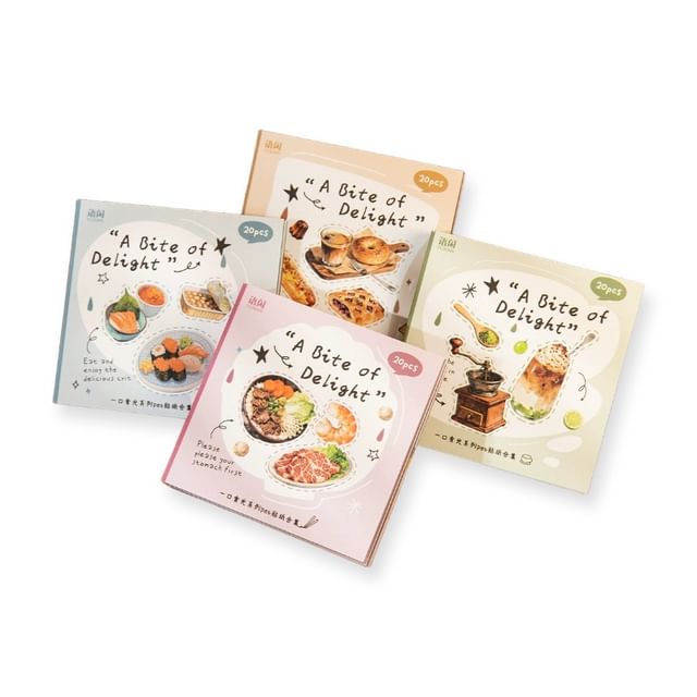Milena-Food Sticker Various Designs