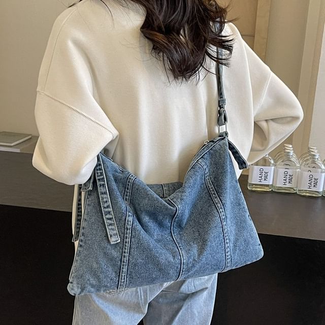 Milha-Denim Crossbody Bag