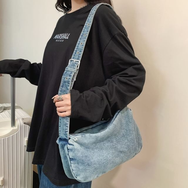 Milha-Denim Crossbody Bag