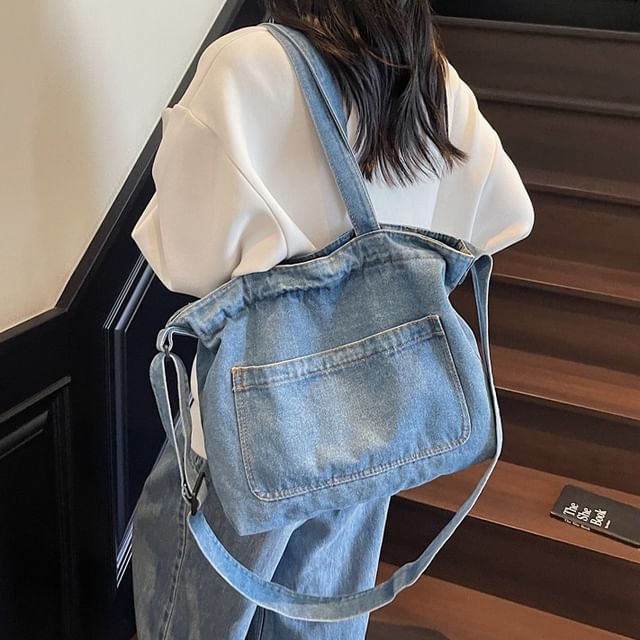 Milha-Denim Shoulder Bag