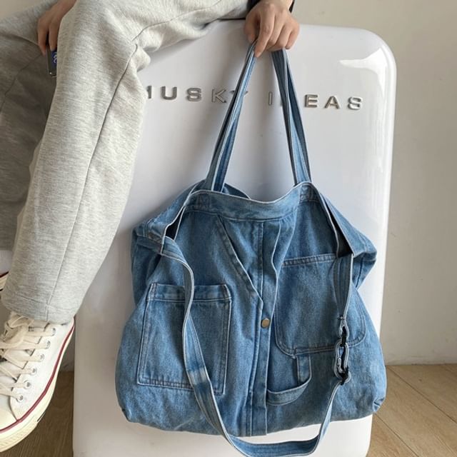 Milha-Denim Tote Bag