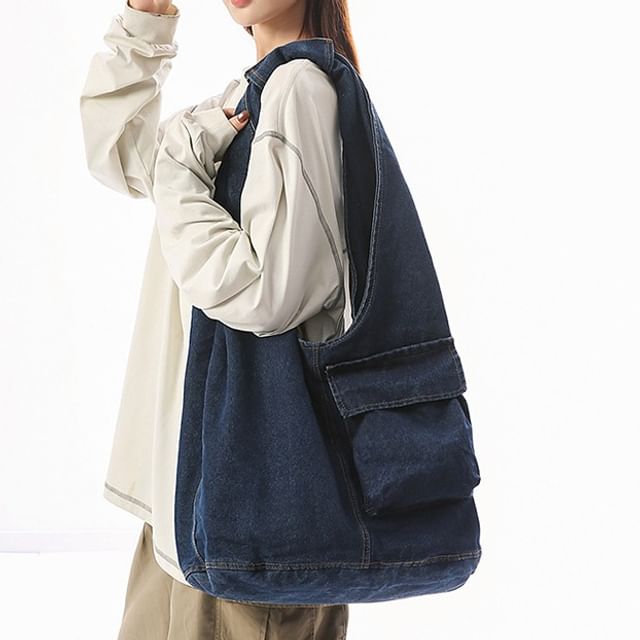 Milha-Denim Tote Bag