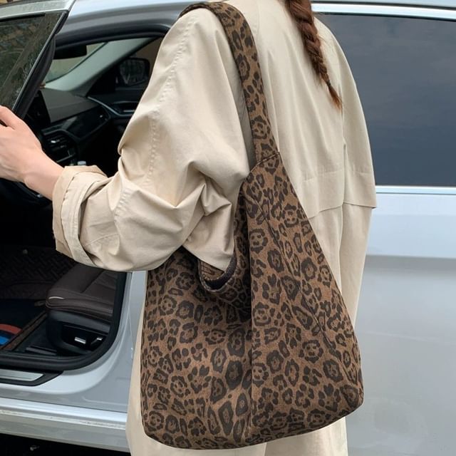 Milha-Faux Suede Tote Bag
