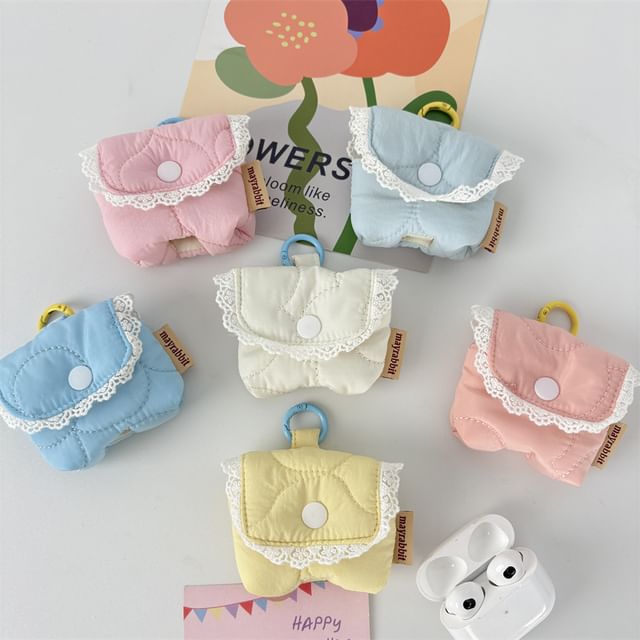 Milha-Quilted Earpod Pouch