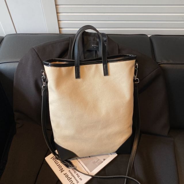 Milha-Two Tone Tote Bag