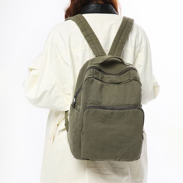 Milha-Washed Canvas Backpack
