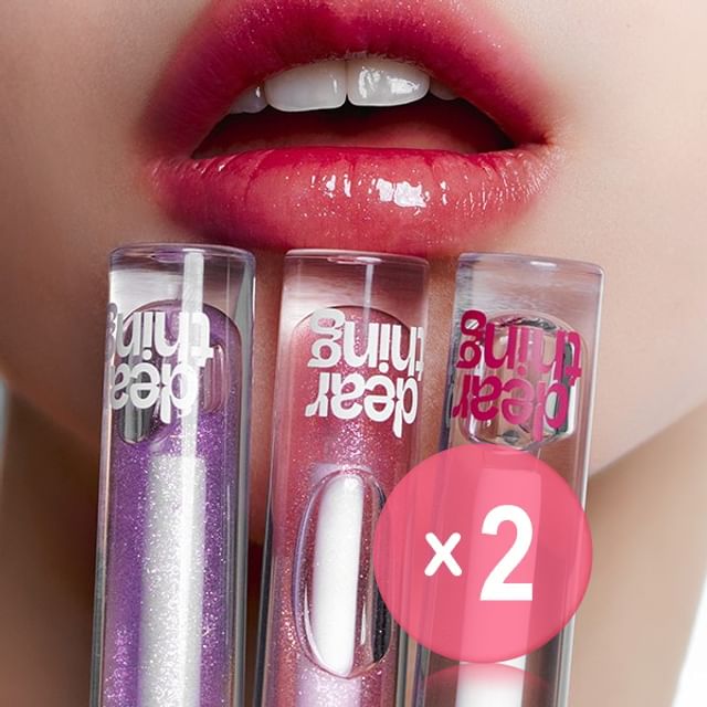 Milk Touch-dear thing Glow Effect Lip Plumper - 3 Colors 2pcs Bundle Set