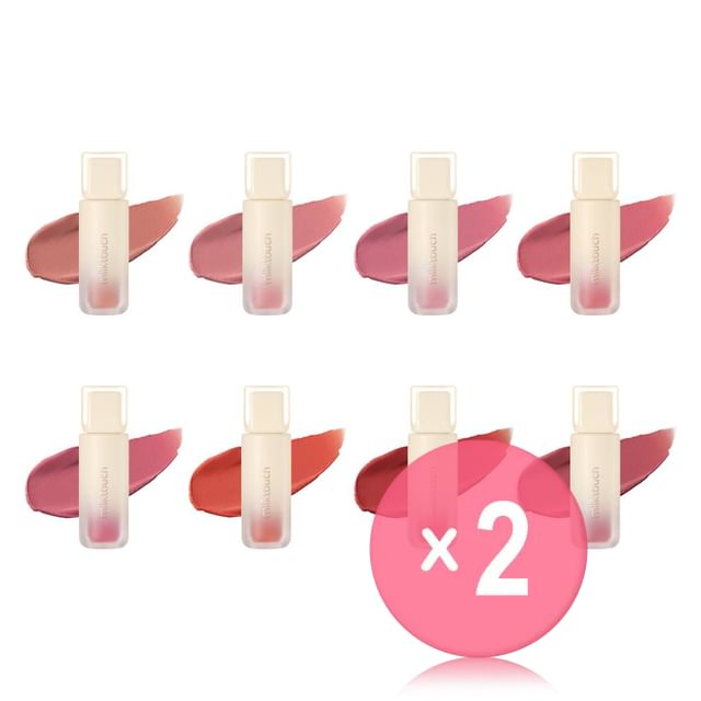 Milk Touch-Spread Fit Blur Tint - 8 Colors 2pcs Bundle Set