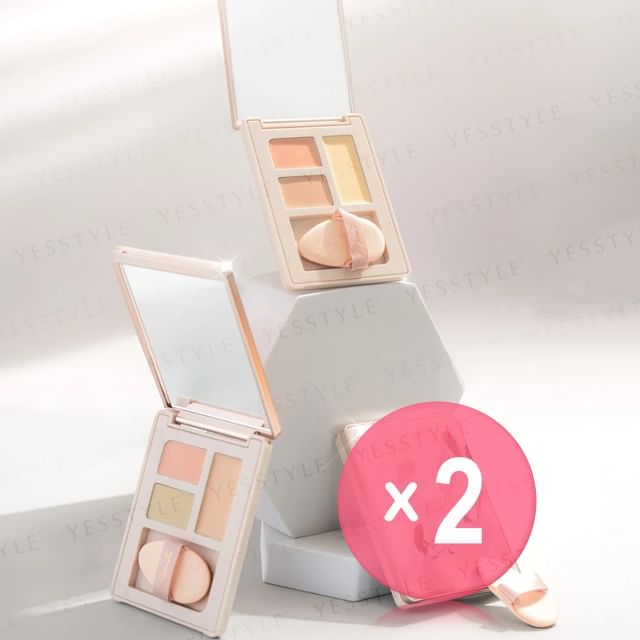 MilleFee-Secret Concealer Palette 2pcs Bundle Set