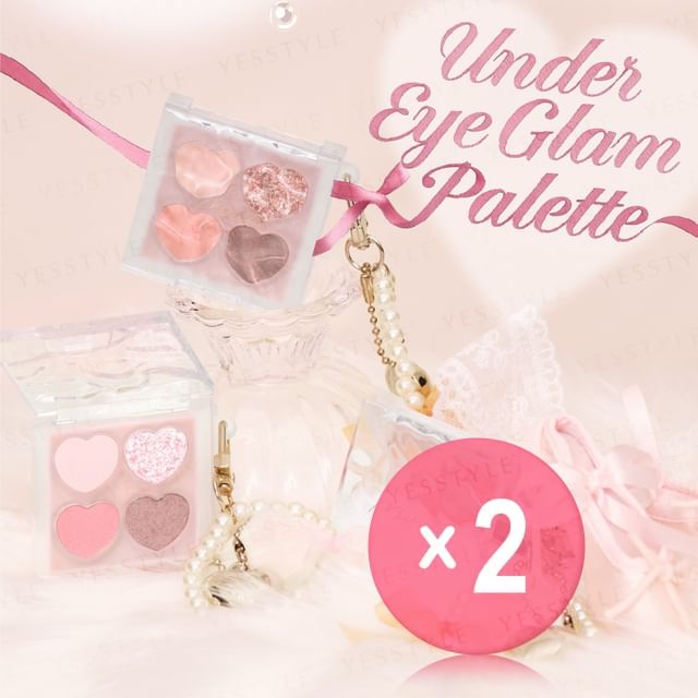 MilleFee-Under Eye Glam Palette 2pcs Bundle Set