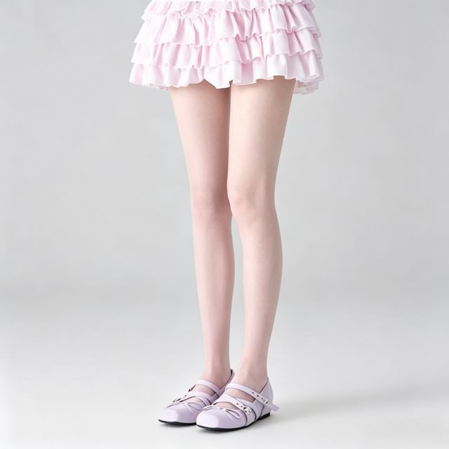 Mimiyu-Plain Sheer Tights