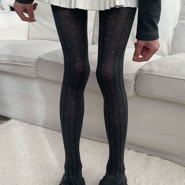 Mimiyu-Polka Dot Tights Set