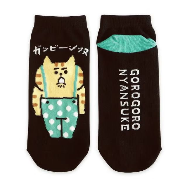 MIND WAVE-Cats Low-Cut Socks