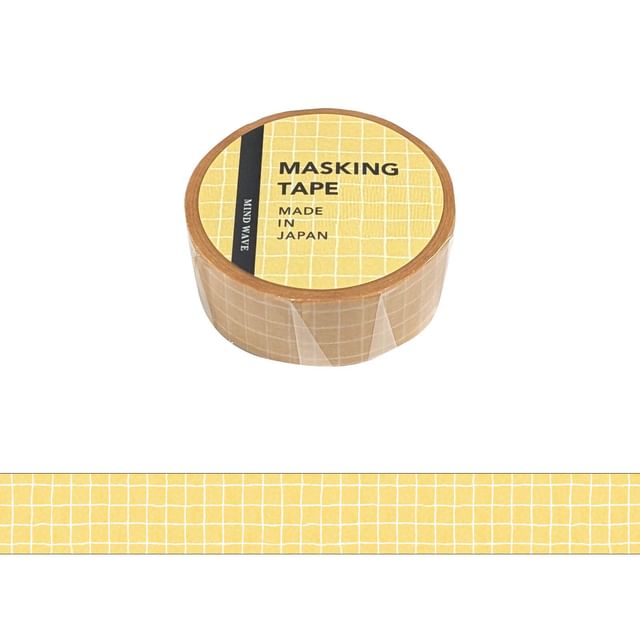 MIND WAVE-Check Pattern Masking Tape Type 31