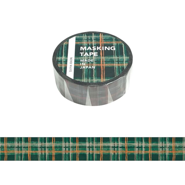 MIND WAVE-Check Pattern Masking Tape Type 32
