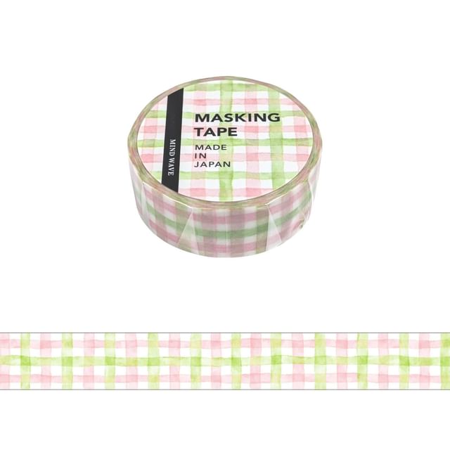 MIND WAVE-Check Pattern Masking Tape Type 33