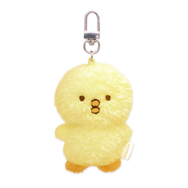 MIND WAVE-Chicken Fluffy Plush Bag Charm Keyring