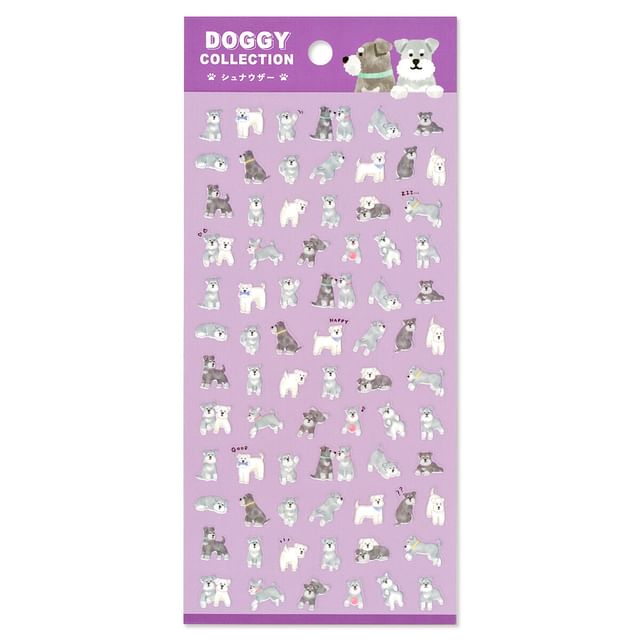 MIND WAVE-Doggy Collection Sticker Schnauzer