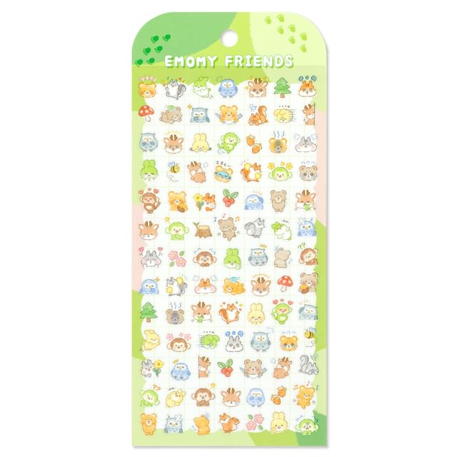 MIND WAVE-Emomy Friends Sticker Forest Animals