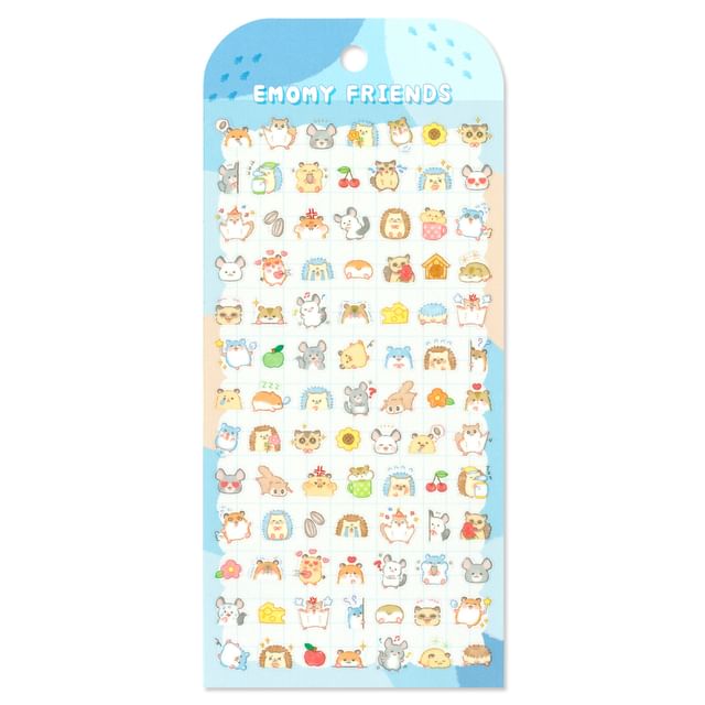 MIND WAVE-Emomy Friends Sticker Hamsters