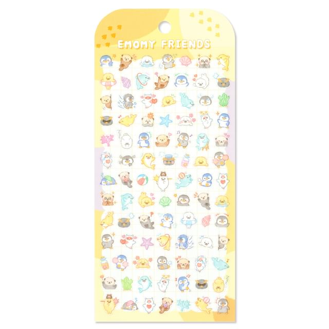MIND WAVE-Emomy Friends Sticker Sea Animals