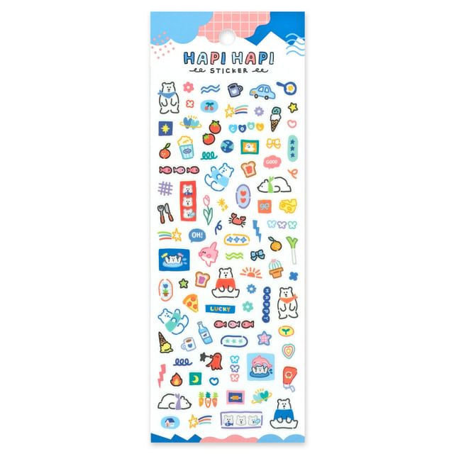 MIND WAVE-HAPI HAPI Sticker Polar Bear