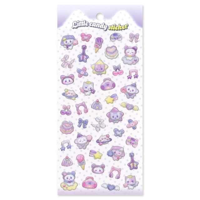 MIND WAVE-Little Candy Sticker purple