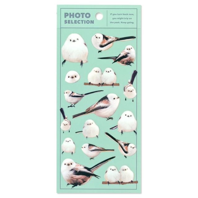 MIND WAVE-Photo Selection Sticker Bird Long-tailed Tit
