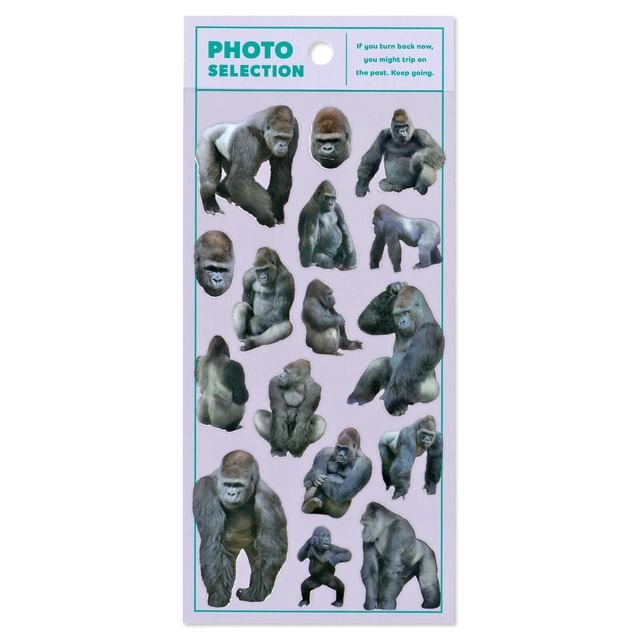 MIND WAVE-Photo Selection Sticker Gorilla
