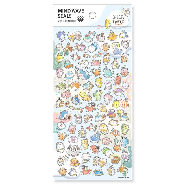MIND WAVE-Sea Party Mini Stickers