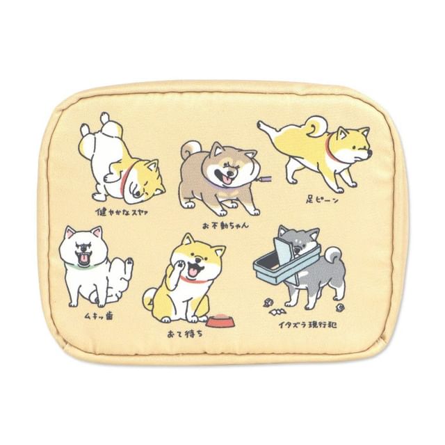 MIND WAVE-SHIBANBAN Shiba Dog Pouch