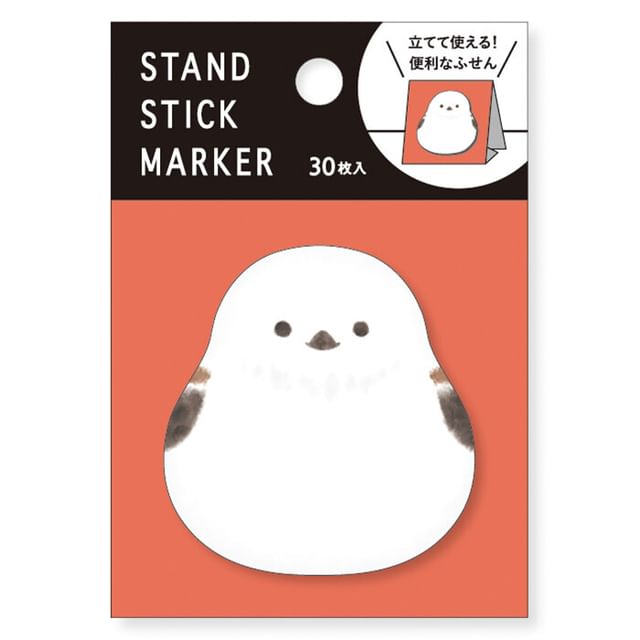 MIND WAVE-Standing Sticky Notes Bird Long-tailed Tit