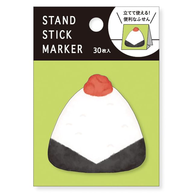 MIND WAVE-Standing Sticky Notes Onigiri Rice Ball