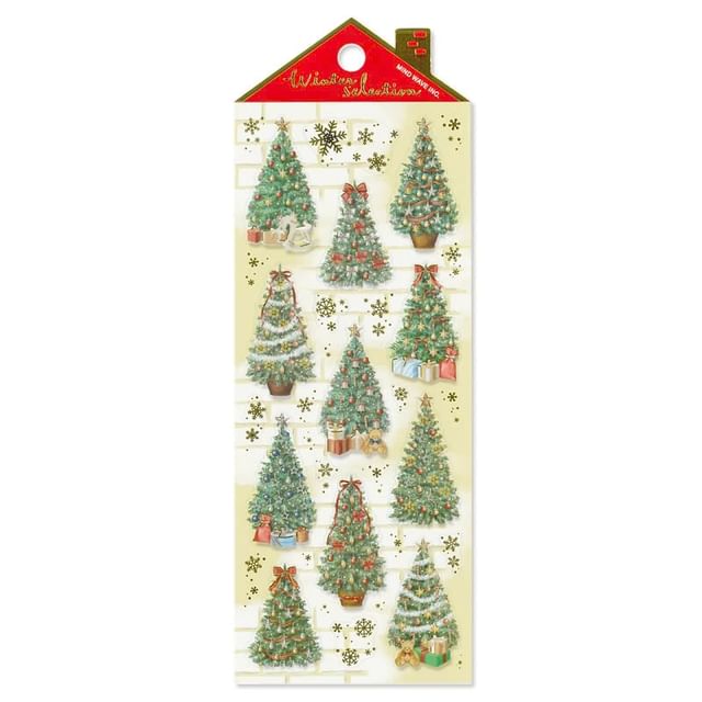 MIND WAVE-Winter Selection Sticker Christmas Tree