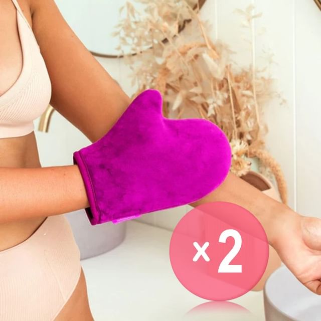 MineTan-Bronze On Applicator Mitt 2pcs Bundle Set