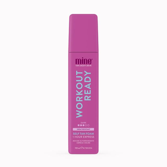 MineTan-Workout Ready Self Tan Foam-200 Ml