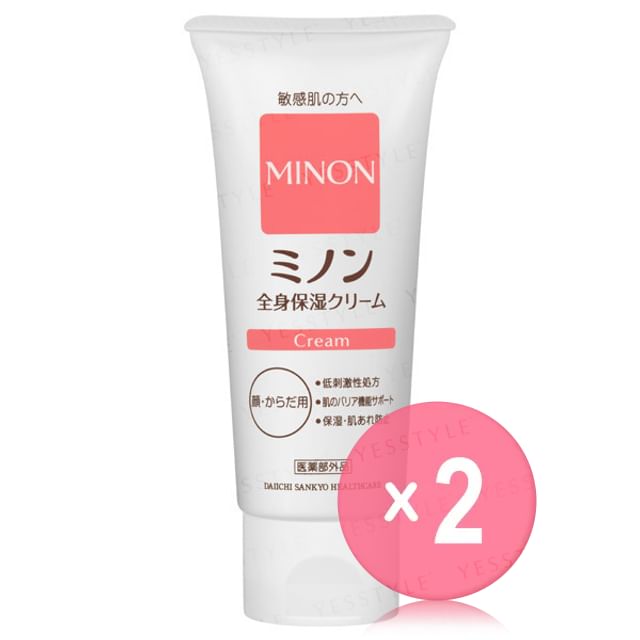 Minon-Body Moisturizing Cream 2pcs Bundle Set