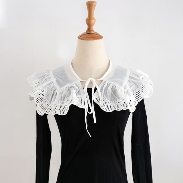MIOW-Lace Panel Decorative Collar