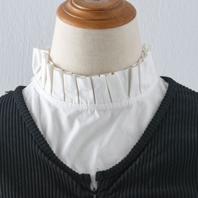 MIOW-Plain Pleated Decorative Collar